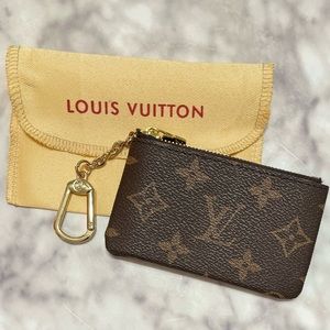 LV Monogram Coin Purse/ Wallet Brown/Tan With Dust Bag